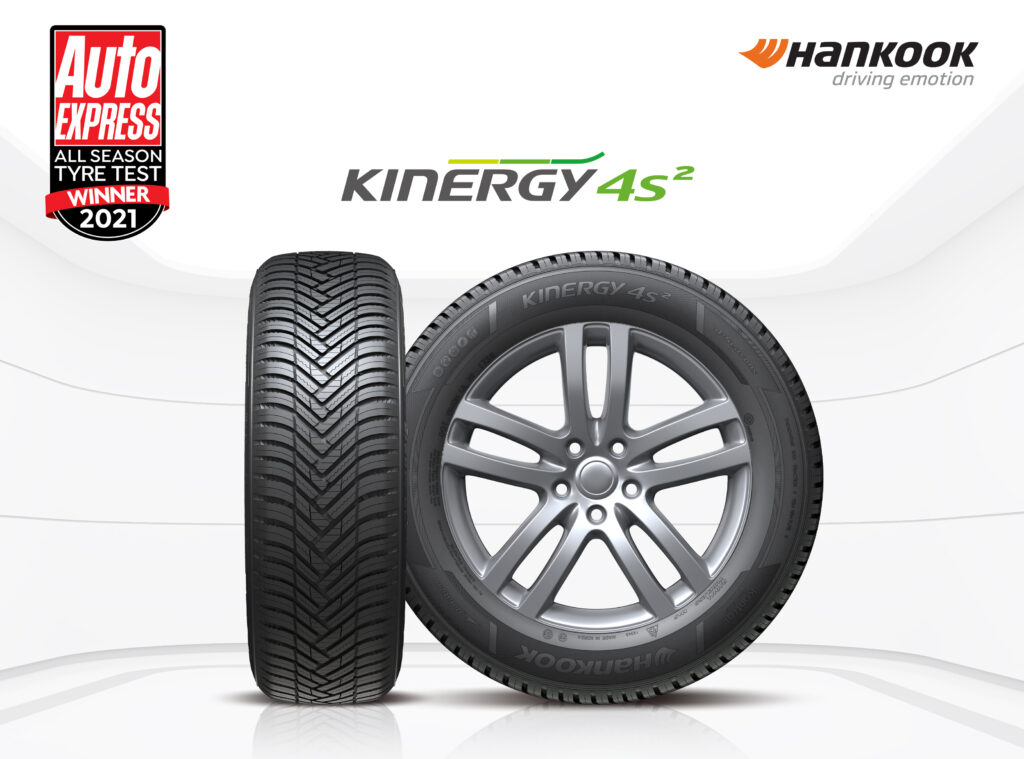 Le Kinergy 4S 2 de Hankook remporte le test de pneus toutes saisons Auto Express 2021