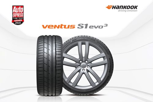Le Ventus S1 evo 3 de Hankook remporte le test de pneus été Auto Express 2021