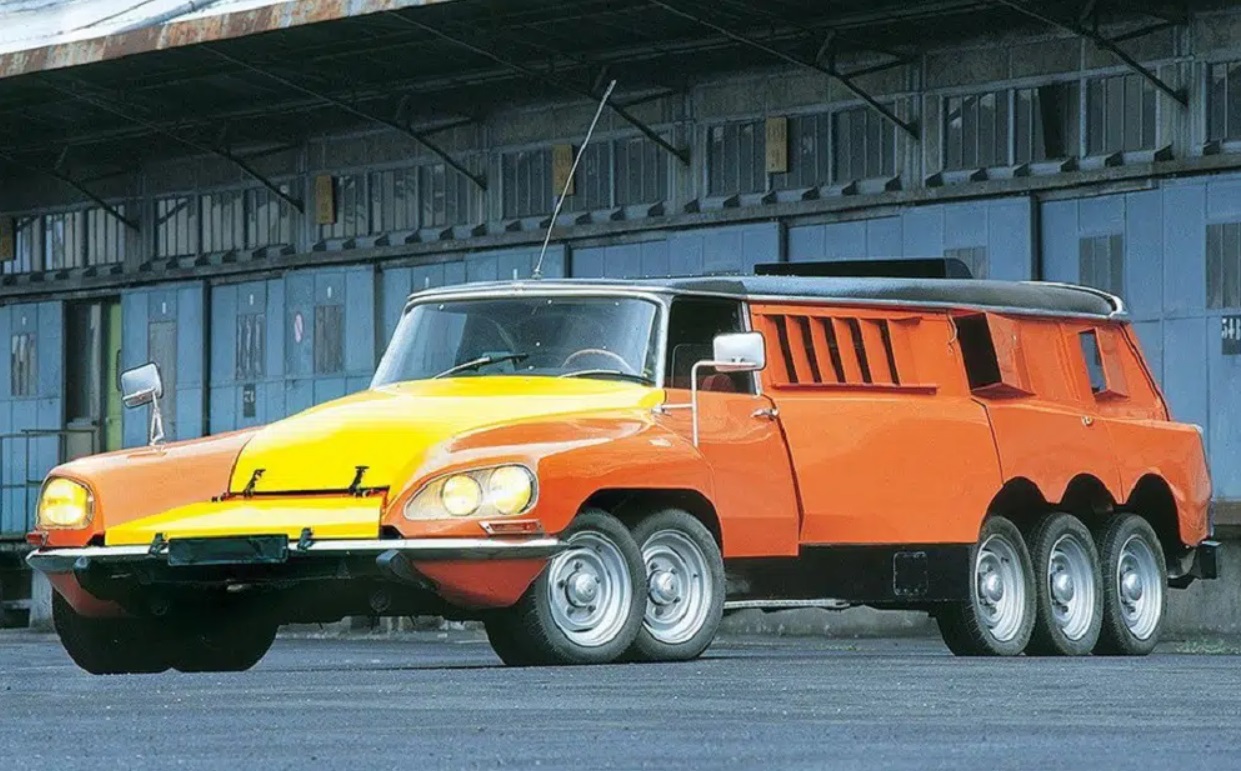 Combi pour tester les pneus de camion à 180 km/h - 9,5 tonnes, 5 essieux et 2 moteurs - 453