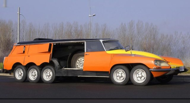 Combi pour tester les pneus de camion à 180 km/h - 9,5 tonnes, 5 essieux et 2 moteurs - 1