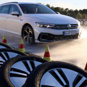 215/55 R17 215/55 R17 Pneu été Megatest distance de freinage, partie 1 - AutoBild 2022