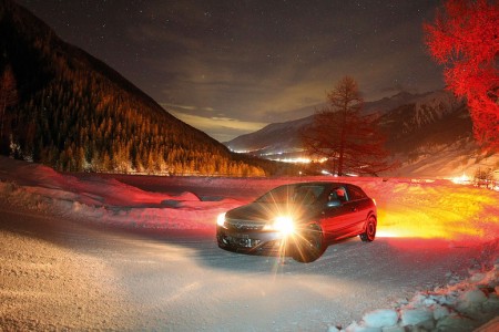 Test pneumatik na sníh