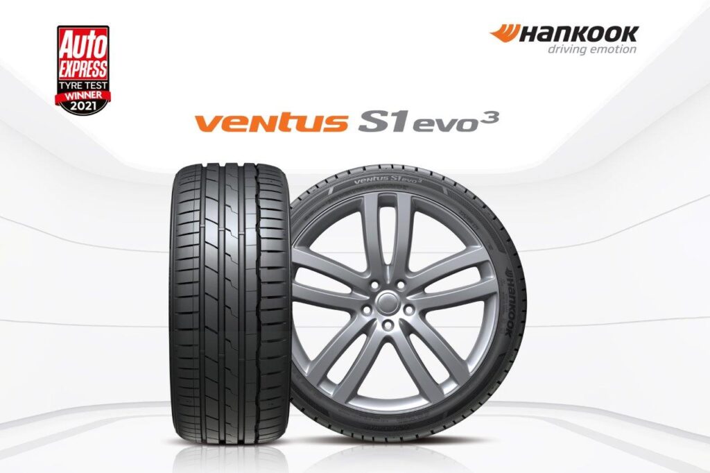 Les pneus Hankook Ventus S1 evo 3 ont remporté le test des pneus été du magazine Auto Express ¬ Pneus, Hankook, technologie