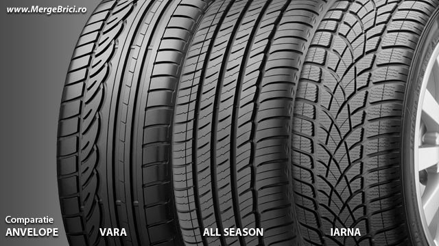 Comparatie anvelope all season / iarna / vara