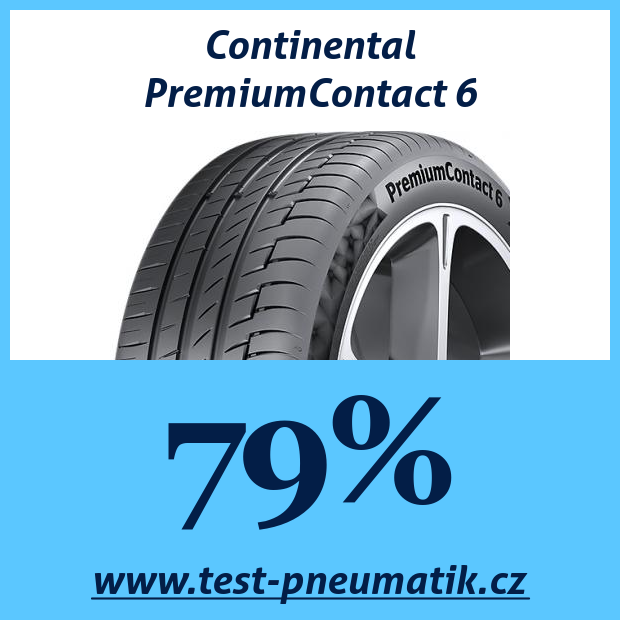 Continental PremiumContact 6 : 79 %, 93 avis, à partir de 1 730 CZK