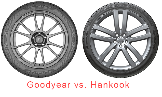 La grande comparaison : Goodyear Eagle F1 Assymétrique 6 vs.  Hankook Ventus S1 evo3
