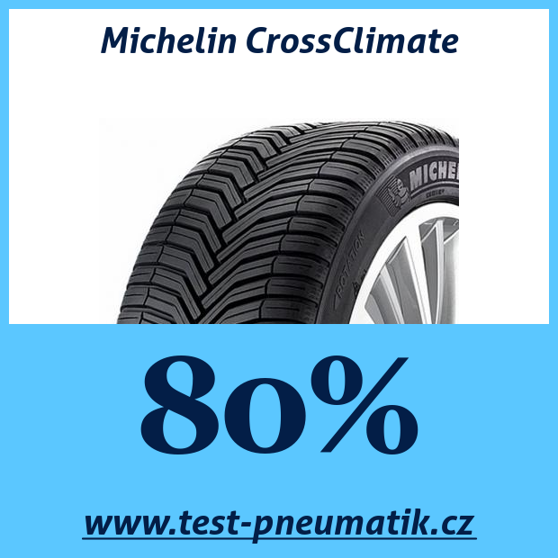 Michelin CrossClimate : 80 %, 127 avis, à partir de 1 499 CZK