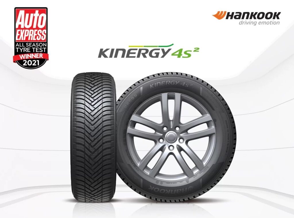 Hankook Kinergy 4S2 (2021) remporte le test des pneus toutes saisons Auto Express
